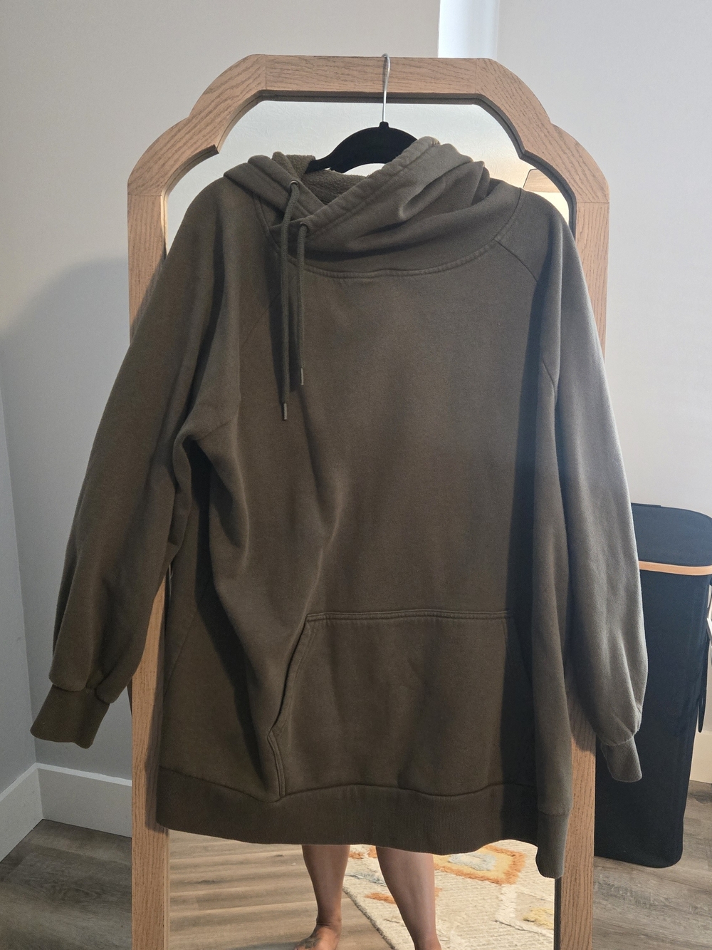 Zenana Olive Green Hoodie